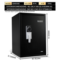 Verstecken Kombination Safe Lock Secret Fire & Water proof Safe Diebstahls icherer Stahl Safe, 3245S