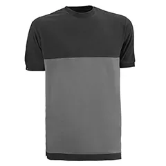 T-shirt - FXC63GK 3XL Flex - Colore: Grigio Mélange / Blu Navy - T-shirt a maniche corte con una composizione che offre la massima - Product Image 3