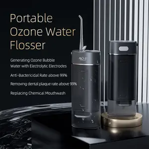 Ozone Water Flosser with UV IPX7 Wireless water flosser 200 ml Water Tank Portable Ozone dental flosser ozone cleaner