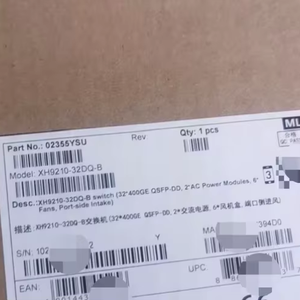 Hua <span class=keywords><strong>Wei</strong></span> XH9210-32DQ-B 32-Port 40G QSFP28 Hochdichte-Switch-Schnittstellenkarte für Rechenzentrum-Verbindungs-Dienstmodule - Product Image 1
