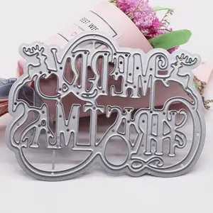 Metal kesme ölür Scrapbooking şablonları kart yapımı karalama defteri Diecuts kalıp kesme aleti