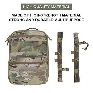 Tactical Hydration Backpack Flatpack D3 Carrier <b>Molle</b> Pouch Hunting Gear Multipurpose Vest Assault Softback Travel <b>Bag</b> - Product Image 4
