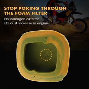 NiceCNC filtre à Air disque Cage mousse protecteur pour KTM 125-500 EXC EXCF XCF XCW SX <span class=keywords><strong>SXF</strong></span> XC 2017-2022 250 <span class=keywords><strong>350</strong></span> 450 <span class=keywords><strong>SXF</strong></span> XCF 125 XC <span class=keywords><strong>2016</strong></span> - Product Image 3