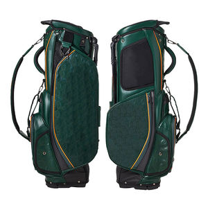 Sac de golf sur pied en cuir PU, design personnalisé, imperméable, léger, avec 5 séparateurs supérieurs - Product Image 5