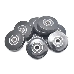 SEMEI PU68411-4 No Noise 4x11x4mm Polyurethane POM Nylon PU Plastic Rubber Coated Bearing 681 684zz 6201 6200