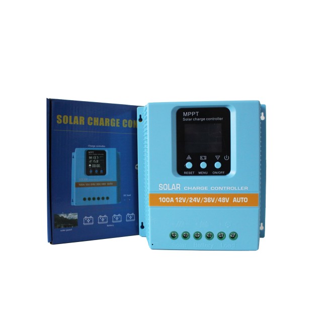 Hot Product MPPT Solar Charging Controller 100A/80A/60A Overdischarge Protection 12/24/36/48V with LCD Display