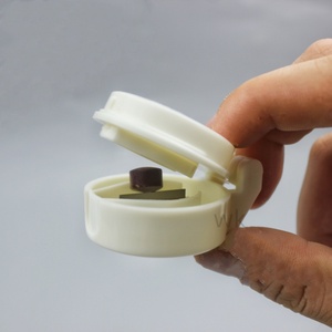 40 năm nhà sản xuất du lịch Kích thước nhựa xách tay đa Pill Cutter Crusher Organizer Box với Cutter - Product Image 5