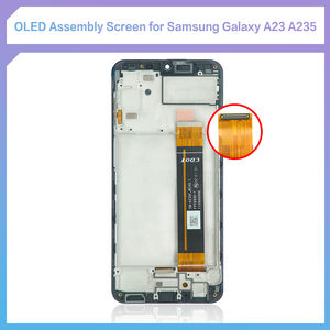 ชุดซ่อมโทรศัพท์มือถือของใหม่ของแท้ชิ้นส่วนจอแอลซีดีที่มีแพ็คบริการประกอบเฟรมสำหรับ <span class=keywords><strong>Samsung</strong></span> Galaxy A23 A235 - Product Image 3