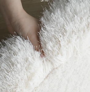 Tappeto soggiorno camera da letto coperta da comodino coperta da camera in seta elastica crittografata addensata home bay tappetino antiscivolo - Product Image 3