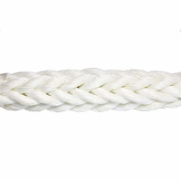 Corde tressée en nylon haute résistance, diamètre, couleur et longueur personnalisés, pour usage extérieur et industriel, fournie directement par l'usine