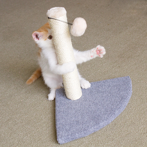 Krabpaal & kattenboom met schommelbal en muis van sisal, 3 designs, vrolijk voor huisdieren - Product Image 4
