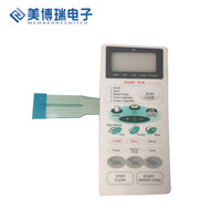 Anti-interference Locomotive Membrane Control Panel High Temperature Resistant Silicone Keypad Manufacturer Lipolytic Solution