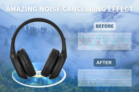 ANC — bandeau son stéréo pour le Sport, oreillettes anti-bruit, bluetooth, casque d'écoute sans fil, haute qualité, neuf