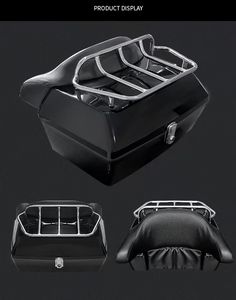 Caja trasera eléctrica grande de 48L <span class=keywords><strong>con</strong></span> estante, maletero trasero suave <span class=keywords><strong>para</strong></span> motocicleta, cajas traseras <span class=keywords><strong>para</strong></span> motocicleta - Product Image 6