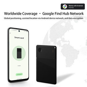 Localizador Antipérdida para <span class=keywords><strong>Google</strong></span> Find My Device, Etiqueta de Localización para Cartera, Tarjetas, Llaves, Bolsos, Perros, Gatos, Control Remoto de Plástico - Product Image 3
