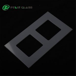 Verre trempé personnalisé par le fabricant avec découpe pour interrupteur mural intelligent - Product Image 6