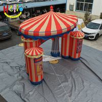 Arche d'entrée gonflable portable pour club de cirque, arche de cirque gonflable pour décoration
