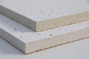 Chất lượng cao khoáng len Hội Đồng Quản trị gạch Trần vật liệu bền dịch vụ tuyệt vời cho phòng khách cài đặt trên lưới Trần - Product Image 2