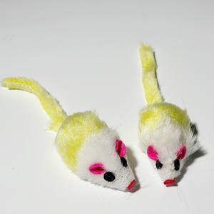 Jouet pour chat classique réaliste, simulation de petite souris, son de froissement, jouet interactif mignon, queue colorée en peluche, non imperméable, pour la dentition - Product Image 6