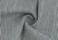 Tissu denim 70% coton 30% polyester peigné tissé Dobby à chevrons rayé antistatique pour chemises, sacs, robes, rideaux, filles, garçons