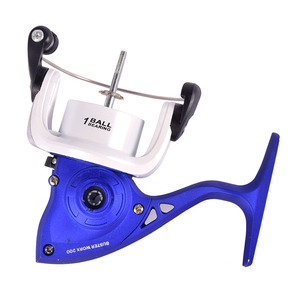 Carretes de <span class=keywords><strong>Pesca</strong></span> Giratorios <span class=keywords><strong>con</strong></span> Línea de <span class=keywords><strong>Pesca</strong></span>, Carrete de Baitcasting y Trolling, Carrete de <span class=keywords><strong>Pesca</strong></span> de Metal y Plástico para Mano Derecha, para Río y Lago - Product Image 5
