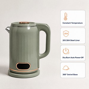 <span class=keywords><strong>Bollitore</strong></span> Elettrico da 2L con Funzione Anti-Scottatura <span class=keywords><strong>e</strong></span> Spegnimento Automatico, <span class=keywords><strong>per</strong></span> Bollire <span class=keywords><strong>Acqua</strong></span> <span class=keywords><strong>e</strong></span> Mantenere il Calore in Hotel <span class=keywords><strong>e</strong></span> Uffici - Product Image 2