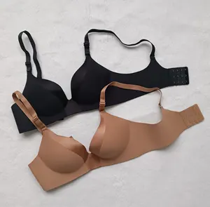 Soutien-gorge push-up dernier design de mode pour femmes sans bretelles soutien-gorge sans couture à large sangle pour femmes anti-rétrécissement