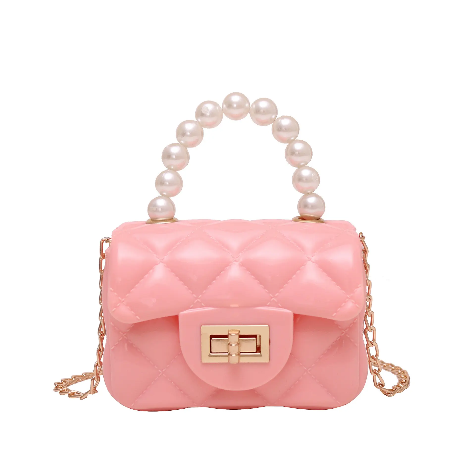 2023 جديد حقيبة من الجيلاتين السيدات handbags2023 البسيطة حقيبة بالجملة مصنعين اللؤلؤ حقيبة من الجيلاتين