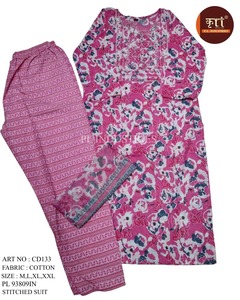 Export Quality Cotton Stitched <b>Kurta</b>/Kurti for <b>Ladies</b> Soft Fabric Comfortable Everyday Wear Party Quick Dry Reasonable Price - Product Image 2