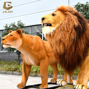 Animatroni Lion Thực Tế Handmade Mô Hình Động Vật Kích Thước Cuộc Sống Sư Tử Cho Công Viên - Product Image 6