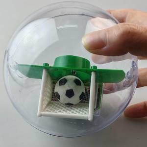 Balón de Fútbol Transparente Grande de 4.3 Pulgadas, Mini Máquina de Baloncesto de Palma, Juguete Antiestrés para Niños, Regalo Promocional - Product Image 1