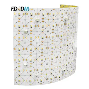 Dekorasyon aydınlatmalı ışık 105 leds/adet kesilebilir 1mm ince led panel smd2835 24v Ra80 LED panel aydınlatma arka aydınlatma