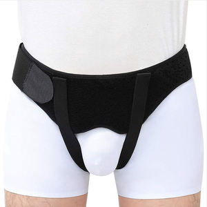 Ceinture de soutien herniaire en néoprène souple pour hernie inguinale, respirante, pour le sport, soulagement de la douleur, récupération, modèle 2 - Product Image 3