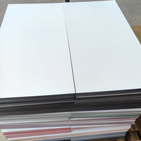 Plaque en plastique ABS double couleur, qualité européenne, blanc mat/noir, pour gravure laser, épaisseurs 1/16'', 1,5mm, 1,3mm, 0,8mm, 3mm