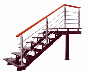 <span class=keywords><strong>Escalier</strong></span> <span class=keywords><strong>droit</strong></span> <span class=keywords><strong>en</strong></span> <span class=keywords><strong>acier</strong></span> <span class=keywords><strong>en</strong></span> métal de conception professionnelle <span class=keywords><strong>Escalier</strong></span> de garde-corps <span class=keywords><strong>en</strong></span> fer de personnalisation de couleur - Product Image 3