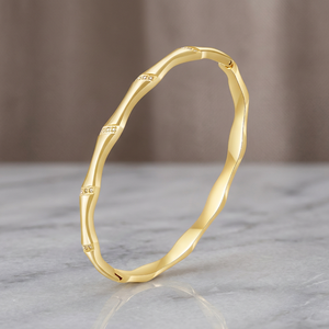 Bracelet en acier inoxydable de luxe, non ternissant, avec placage or 18 carats et zircon, pour femmes, prix d'usine de gros UM Jewelry - Product Image 4