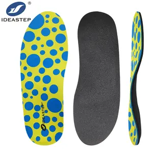 Orthopedic Waterproof Medical Thicken Eva Sports Sweat Absorbing Arch Support with Memory Shoe Foam Arch Insole Pure Cushioning