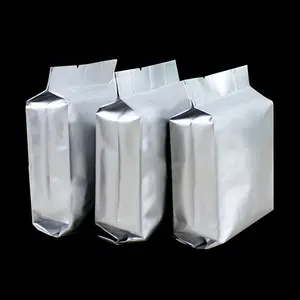 food grade side gusset aluminum foil packaging bags for coffee