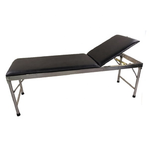 Cama de Hospital de examen obstétrico de acero inoxidable moderna de alta calidad, cama de belleza para el hogar, oficina, baño, apartamento, gimnasio, cama de masaje - Product Image 1