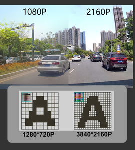 Zimtop <span class=keywords><strong>Camera</strong></span> Hành Trình Xe Hơi 4K + 2K Gương Chiếu Hậu Sony WIFI Máy Ghi Hình Hành Trình Video 2160P GPS Đăng Ký Ô Tô Nhìn Đêm Rear1440P - Product Image 4