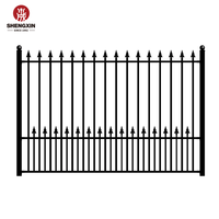 Clôture de barbecue en acier, grille de jardin design, bordure