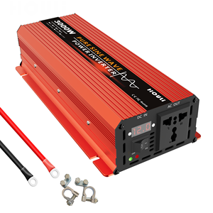 Inversor de Corriente HOULI de Onda Sinusoidal Pura, de 12V CC a 220V CA, 3000W, Inversor de 24V 220V 110V, Onda Sinusoidal Pura, 3kW - Product Image 1
