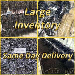 快速运输200% 密度Perruques Humains天然缅甸处女发散波生印度发束散波束 - Product Image 5