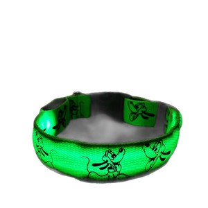 LED light-up <b>collar</b> for pet dogs, rechargeable, suitable for outdoor dog walking, with built-in reflective material for safe - Product Image 4