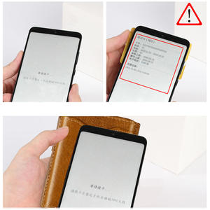 กระเป๋าหนัง Andong ป้องกัน RFID สำหรับผู้ชายและผู้หญิง กระเป๋าหนังแท้ลาย Crazy Horse กระเป๋าสตางค์หนังวัวแท้ สไตล์วินเทจ รุ่น 181 - Product Image 6