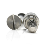 Vis à tête fraisée fendue en acier inoxydable SS304, résistantes à la corrosion, filetage partiel, M2-M6, pour boîtiers d'outils électriques, fournisseur chinois