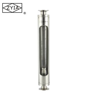 可変領域ステンレス鋼垂直フランジ型窒素ガスロタメーターカスタムOEMクランプオンガラス管蒸気流量計 - Product Image 4