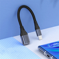 OTG Type-C Adaptateur Type C vers USB 3.0 Splitter USB C vers USB A Adaptateur pour ordinateur portable et téléphone