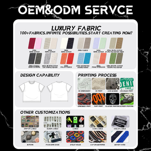 Camisetas personalizadas 250G camisetas de algodón de peso pesado de gran tamaño con serigrafía de cuello redondo camisetas para mujeres - Product Image 5