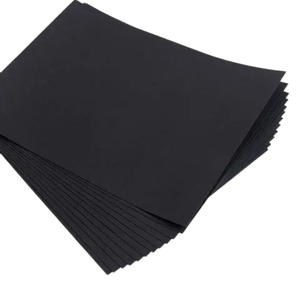300gsm thẻ màu đen c2s độ cứng cao giấy màu đen cho in Offset cho bao bì Quà Tặng - Product Image 3